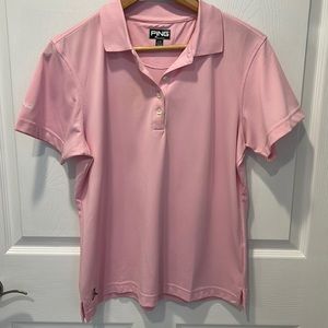Women’s golf shirt by ping performance